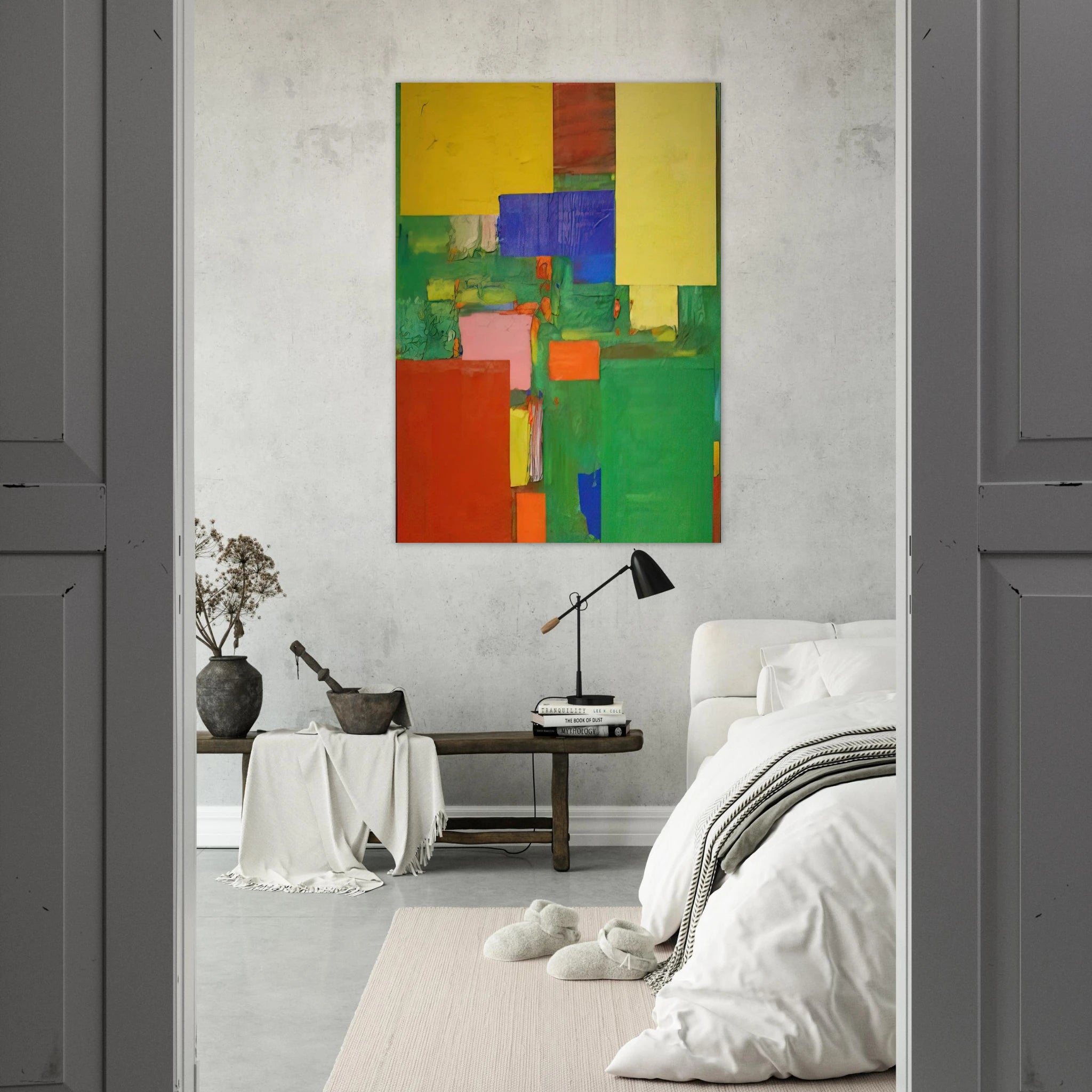 Equipoise - Hans Hofmann Art Print - A0 (84.1 x 118.9  cm) / 33.1 × 46.8 inches | Hans Hofmann Poster | Hans Hofmann Prints