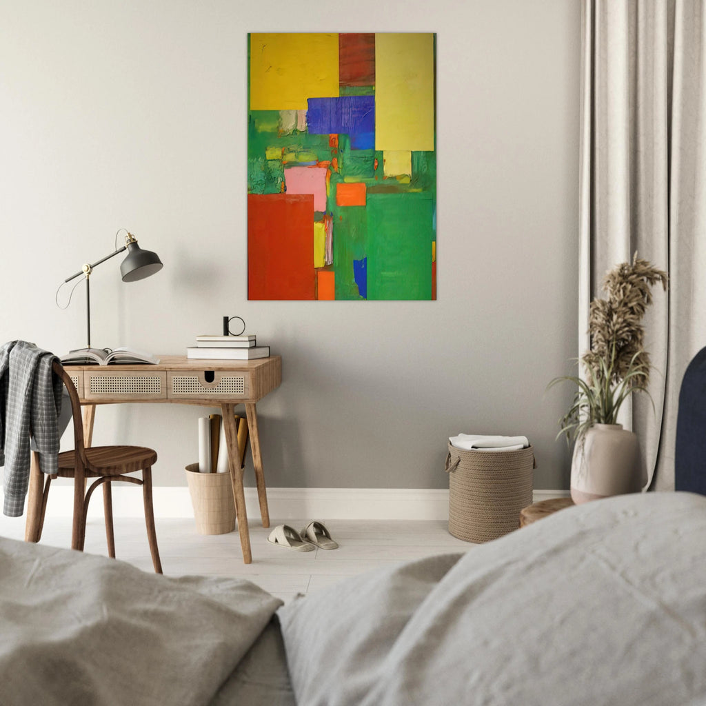 Equipoise - Hans Hofmann Art Print - A0 (84.1 x 118.9  cm) / 33.1 × 46.8 inches | Hans Hofmann Poster | Hans Hofmann Prints