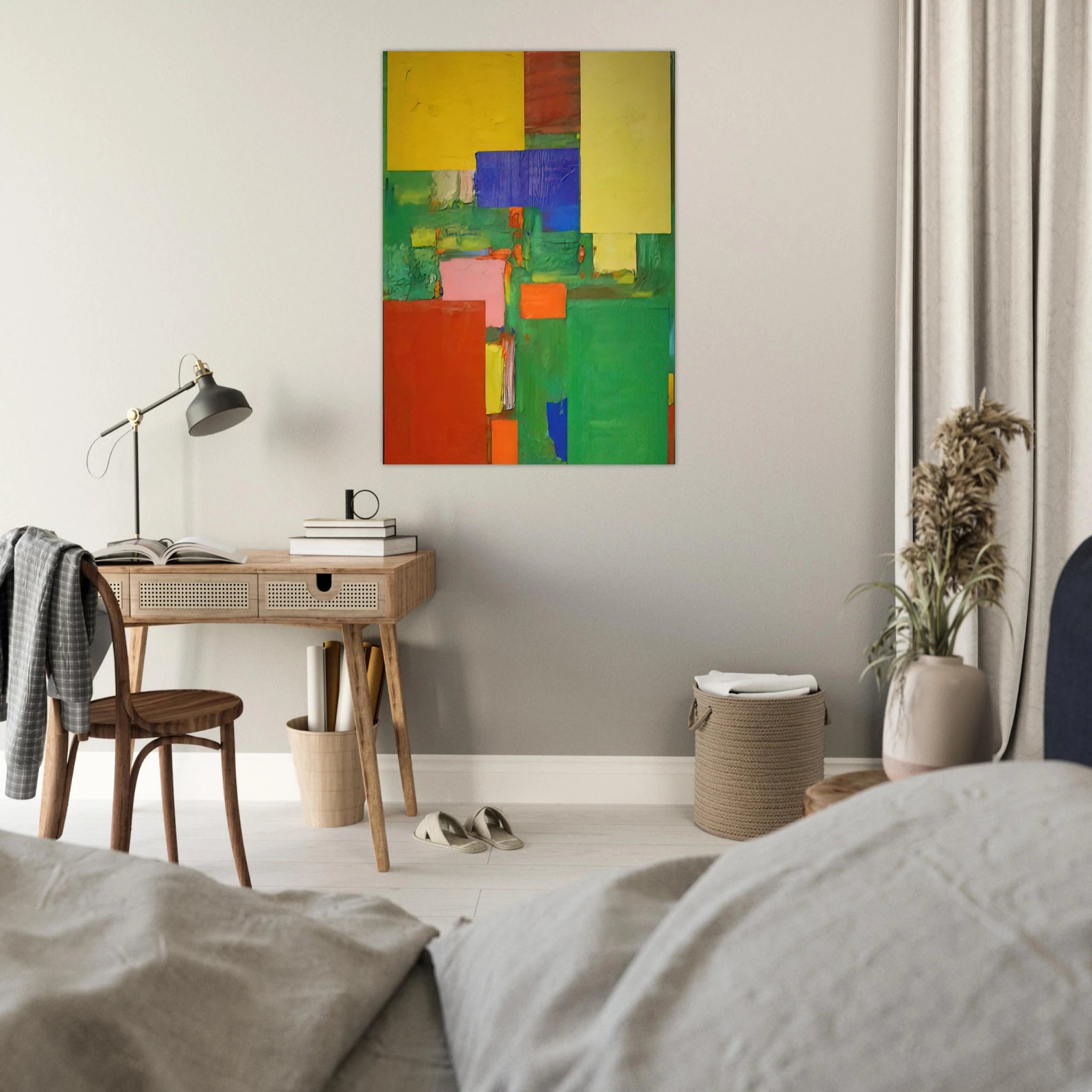 Equipoise - Hans Hofmann Art Print - A0 (84.1 x 118.9  cm) / 33.1 × 46.8 inches | Hans Hofmann Poster | Hans Hofmann Prints