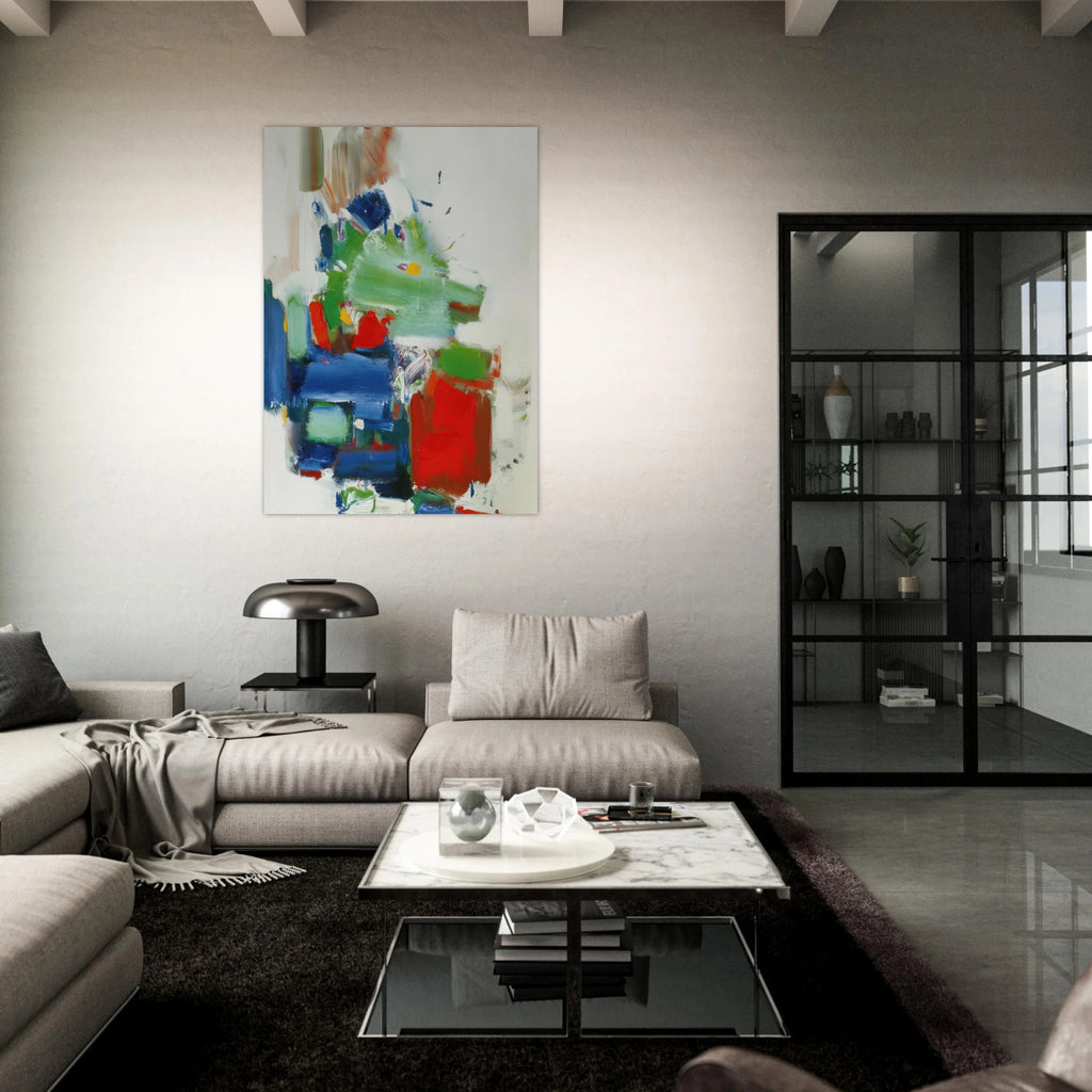 Art Like Love Is Dedication - Hans Hofmann Art Print - A0 (84.1 x 118.9  cm) / 33.1 × 46.8 inches | Hans Hofmann Poster | Hans Hofmann Prints