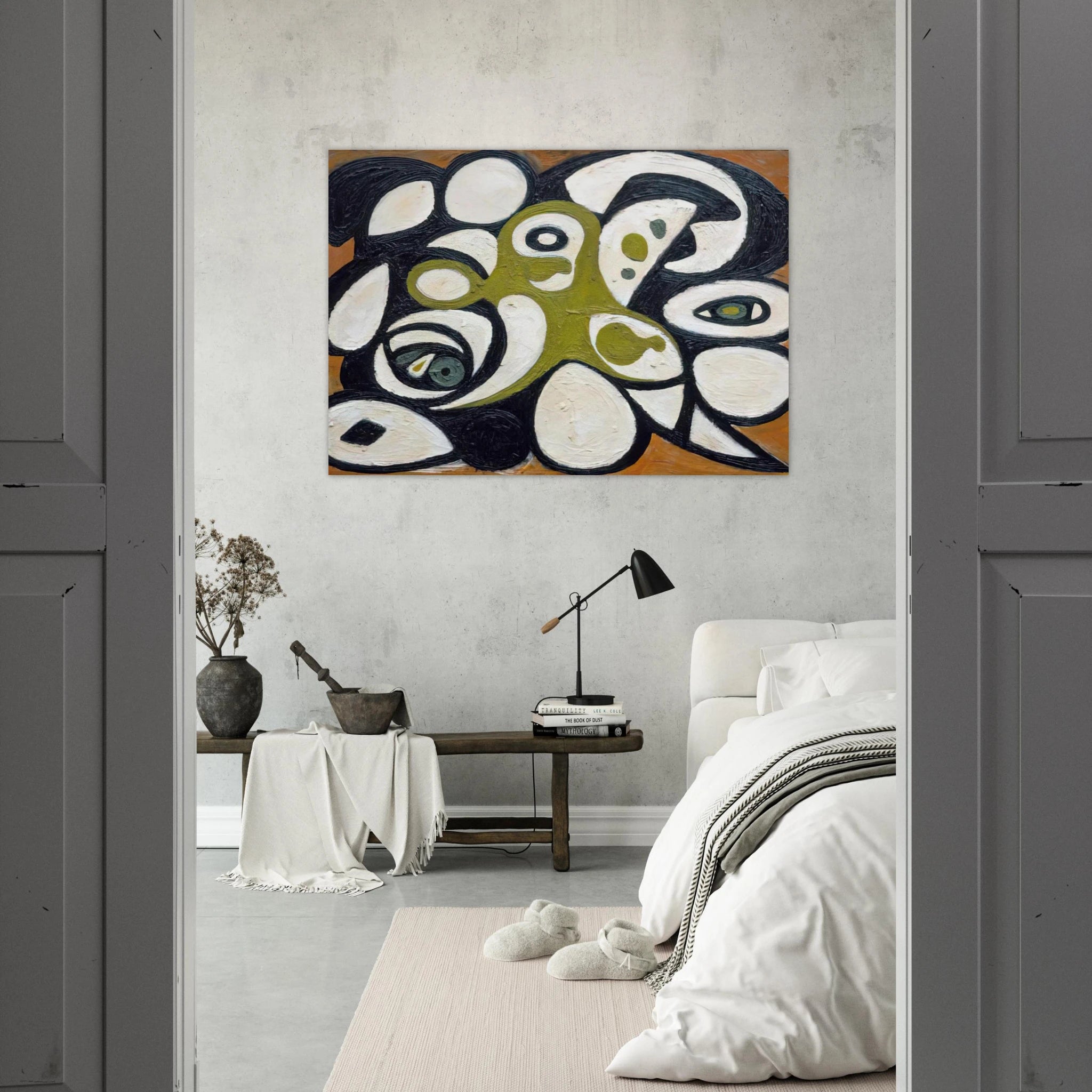 Animal Head - Richard Pousette-Dart Art Print - A0 (84.1 x 118.9  cm) / 33.1 × 46.8 inches | Richard Pousette-Dart Poster | Richard Pousette-Dart Prints