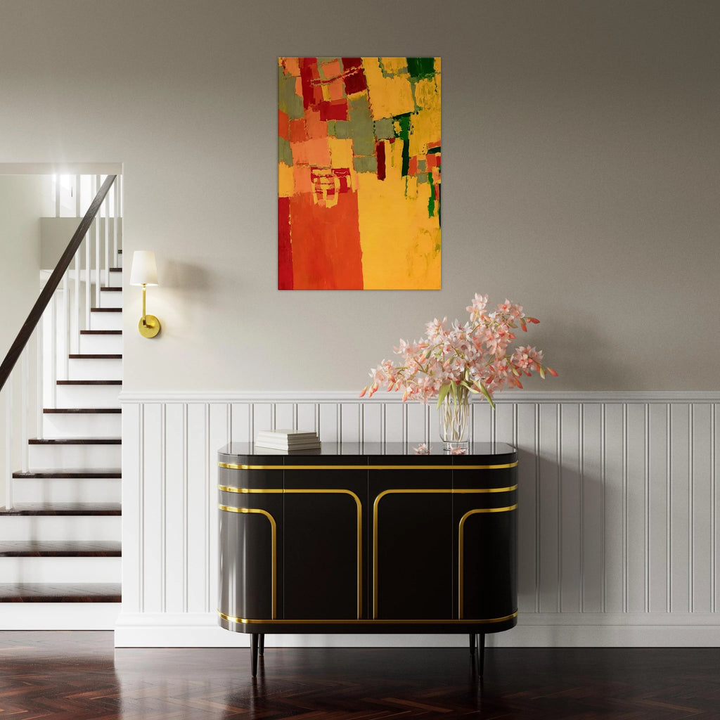 27 October 1949 - 1949 - Frank Lobdell Canvas - 70x100 cm / 28x40 inches | Frank Lobdell Wrapped Canvas | Frank Lobdell Wall Art