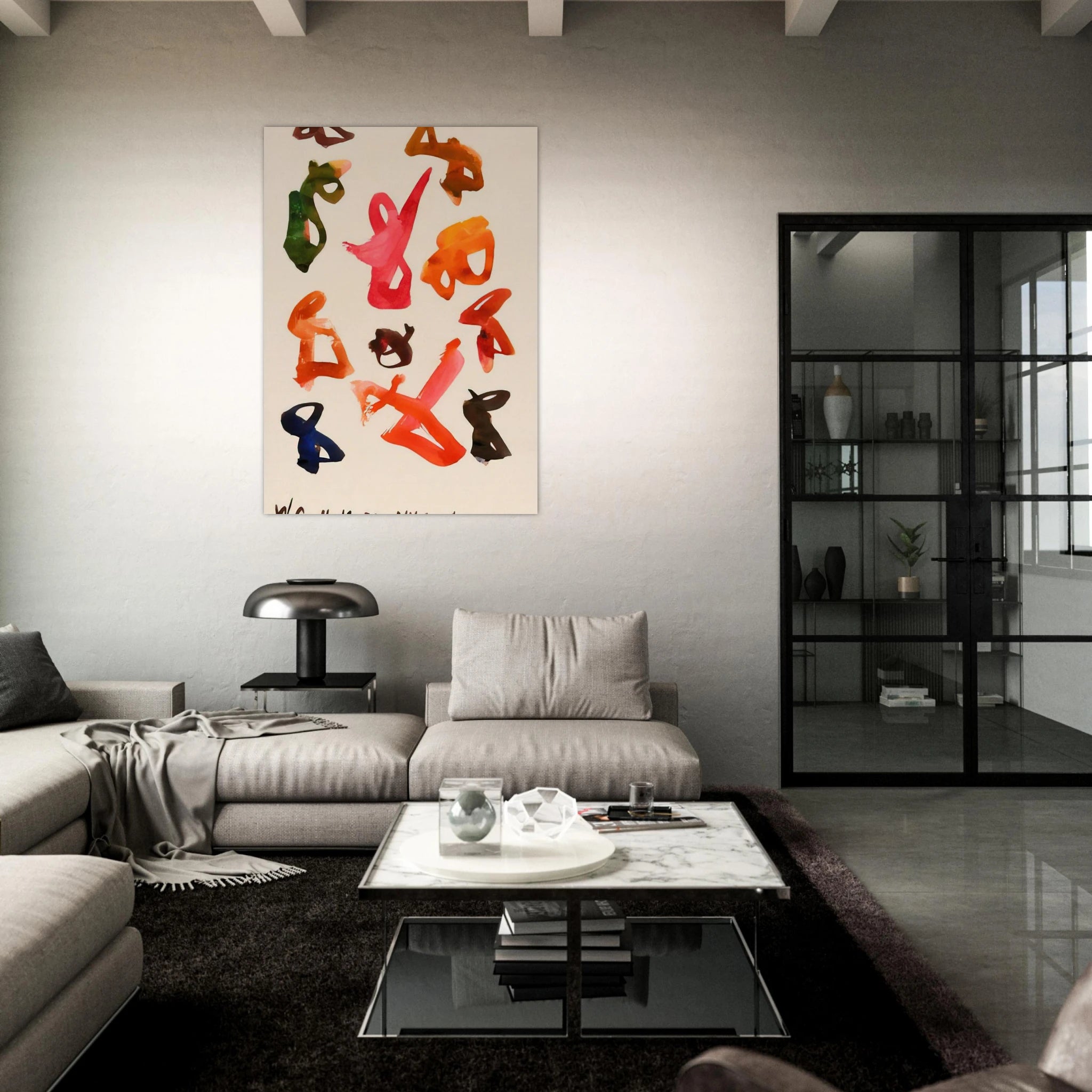 # 1 NYC - 1970 - William Saroyan Art Print - A0 (84.1 x 118.9  cm) / 33.1 × 46.8 inches | William Saroyan Poster | William Saroyan Prints