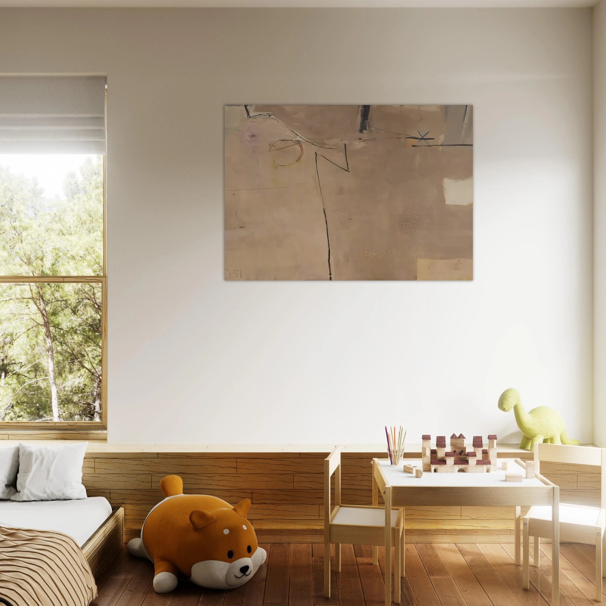 #22 Albuquerque - Richard Diebenkorn Art Print - A0 (84.1 x 118.9  cm) / 33.1 × 46.8 inches | Richard Diebenkorn Poster | Richard Diebenkorn Prints