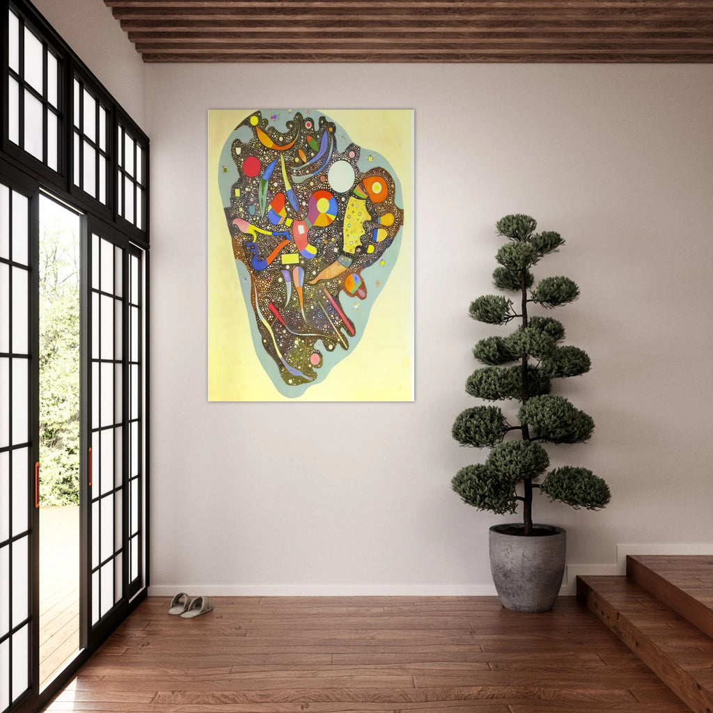 COLOURFUL ENSEMBLE 1938 - Wassily Kandinsky Art Print - A0 (84.1 x 118.9  cm) / 33.1 × 46.8 inches | Wassily Kandinsky Poster | Wassily Kandinsky Prints