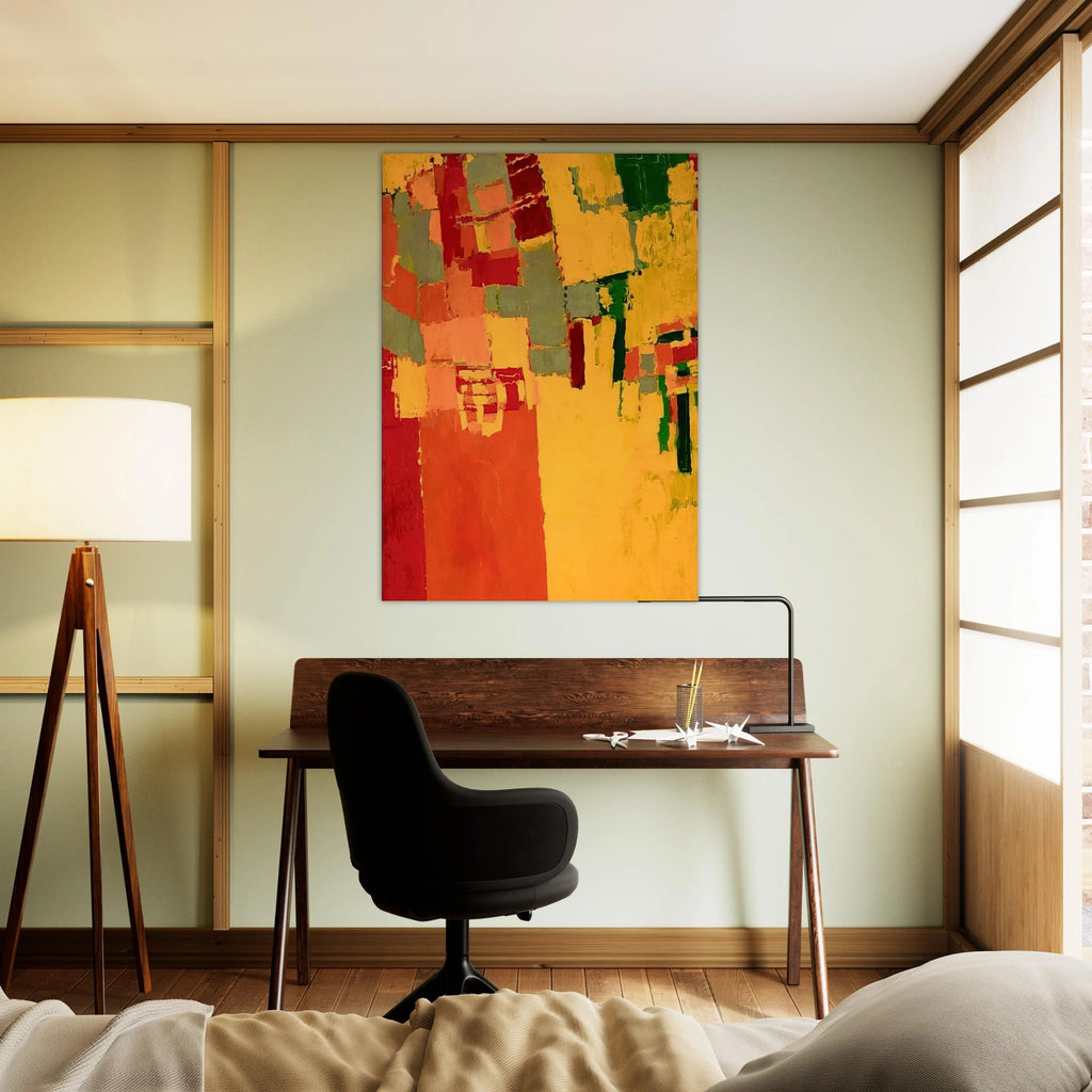 27 October 1949 - 1949 - Frank Lobdell Art Print - A0 (84.1 x 118.9  cm) / 33.1 × 46.8 inches | Frank Lobdell Poster | Frank Lobdell Prints