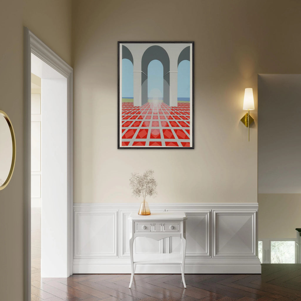 Arches - 1979 - Clarence Holbrook Carter Framed Art Print - 70x100 cm / 28x40 inches | Clarence Holbrook Carter Framed Poster | Clarence Holbrook Carter Framed prints