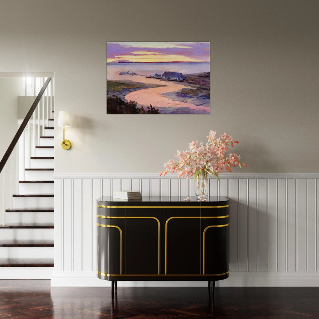 Emard Salmon Cannery - 1915 - Sydney Laurence Canvas - 70x100 cm / 28x40 inches | Sydney Laurence Wrapped Canvas | Sydney Laurence Wall Art