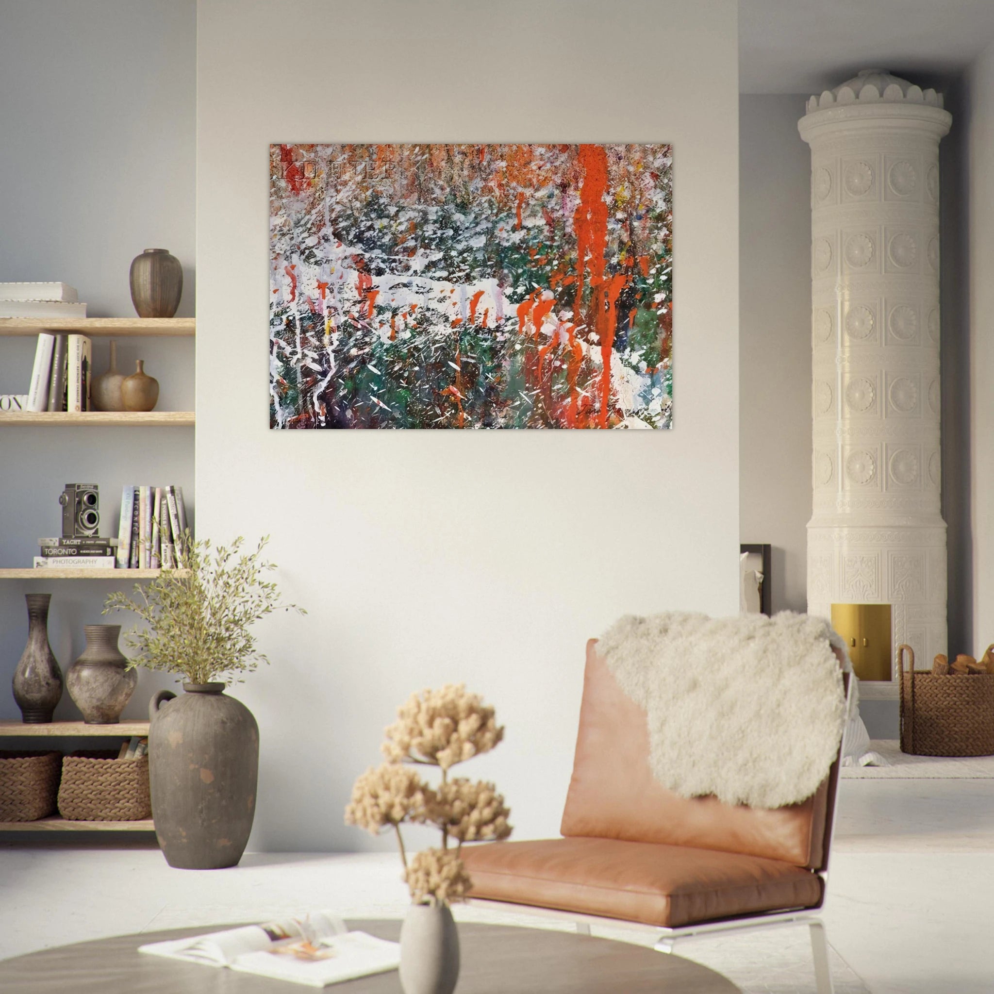 ABSTRACT COMPOSITION - Taro Yamamoto Art Print - A0 (84.1 x 118.9  cm) / 33.1 × 46.8 inches | Taro Yamamoto Poster | Taro Yamamoto Prints