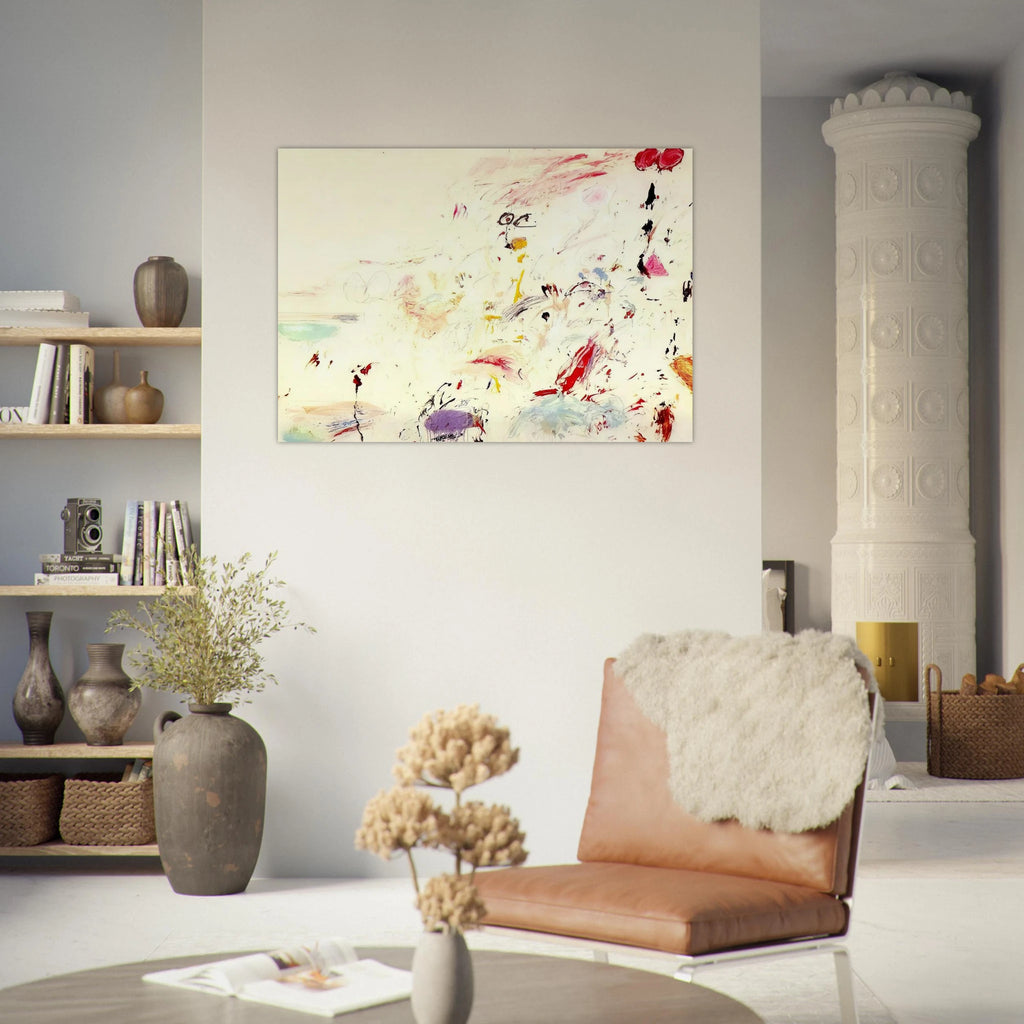 Bay of Naples - Cy Twombly Art Print - A0 (84.1 x 118.9  cm) / 33.1 × 46.8 inches | Cy Twombly Poster | Cy Twombly Prints