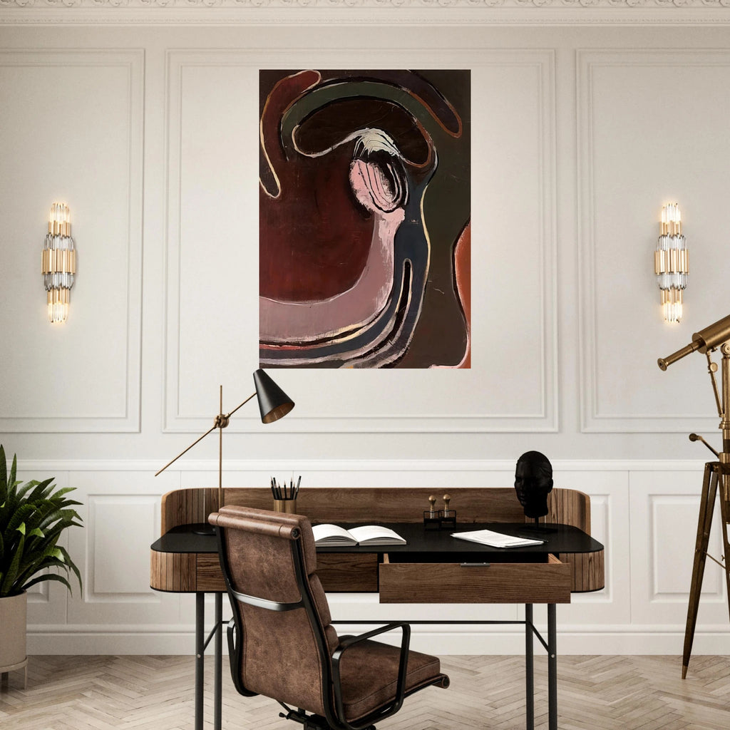 1 August 1948 - 1948 - Frank Lobdell Art Print - A0 (84.1 x 118.9  cm) / 33.1 × 46.8 inches | Frank Lobdell Poster | Frank Lobdell Prints