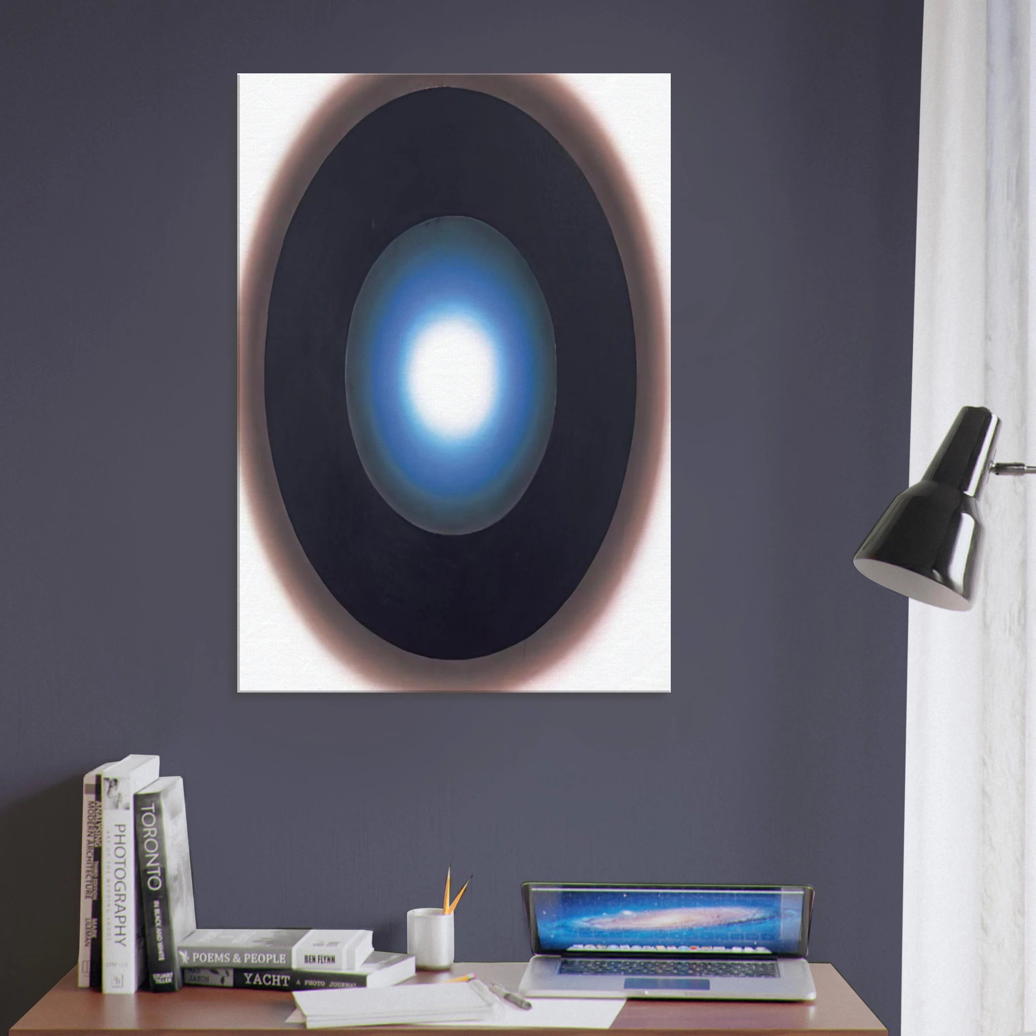 #14 - 1964 - Wojciech Fangor Canvas - 70x100 cm / 28x40 inches | Wojciech Fangor Wrapped Canvas | Wojciech Fangor Wall Art