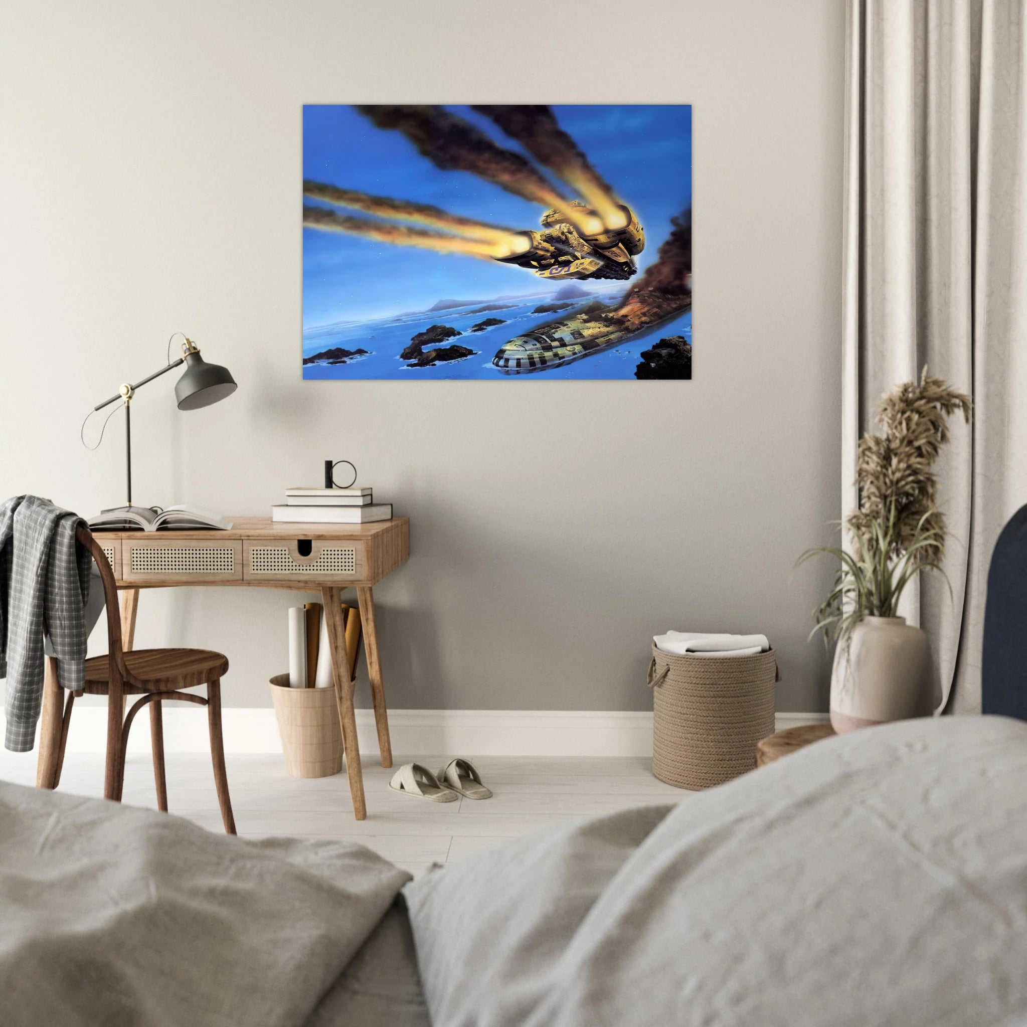 Chris Foss - Chris Foss Art Print - A0 (84.1 x 118.9  cm) / 33.1 × 46.8 inches | Chris Foss Poster | Chris Foss Prints