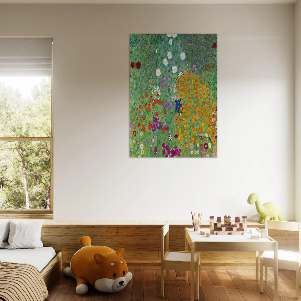 BLUMENGARTEN 1907 - Gustav Klimt Art Print - A0 (84.1 x 118.9  cm) / 33.1 × 46.8 inches | Gustav Klimt Poster | Gustav Klimt Prints