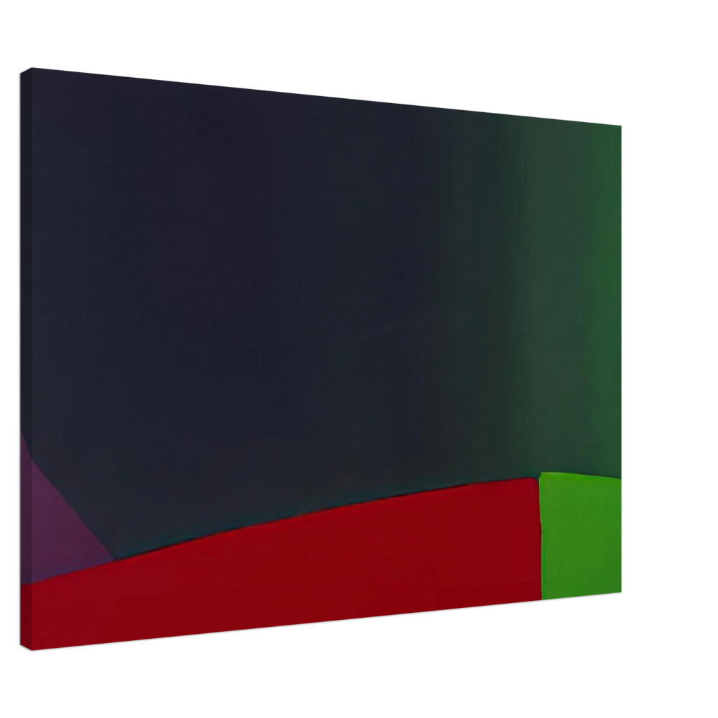 6.3.66 - 1966 - John Hoyland Canvas - 70x100 cm / 28x40 inches | John Hoyland Wrapped Canvas | John Hoyland Wall Art