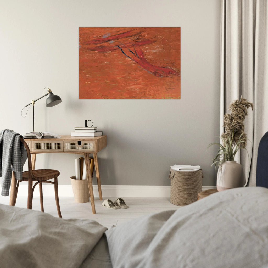 AUGUST 17TH 1998 - Susan Rothenberg Art Print - A0 (84.1 x 118.9  cm) / 33.1 × 46.8 inches | Susan Rothenberg Poster | Susan Rothenberg Prints