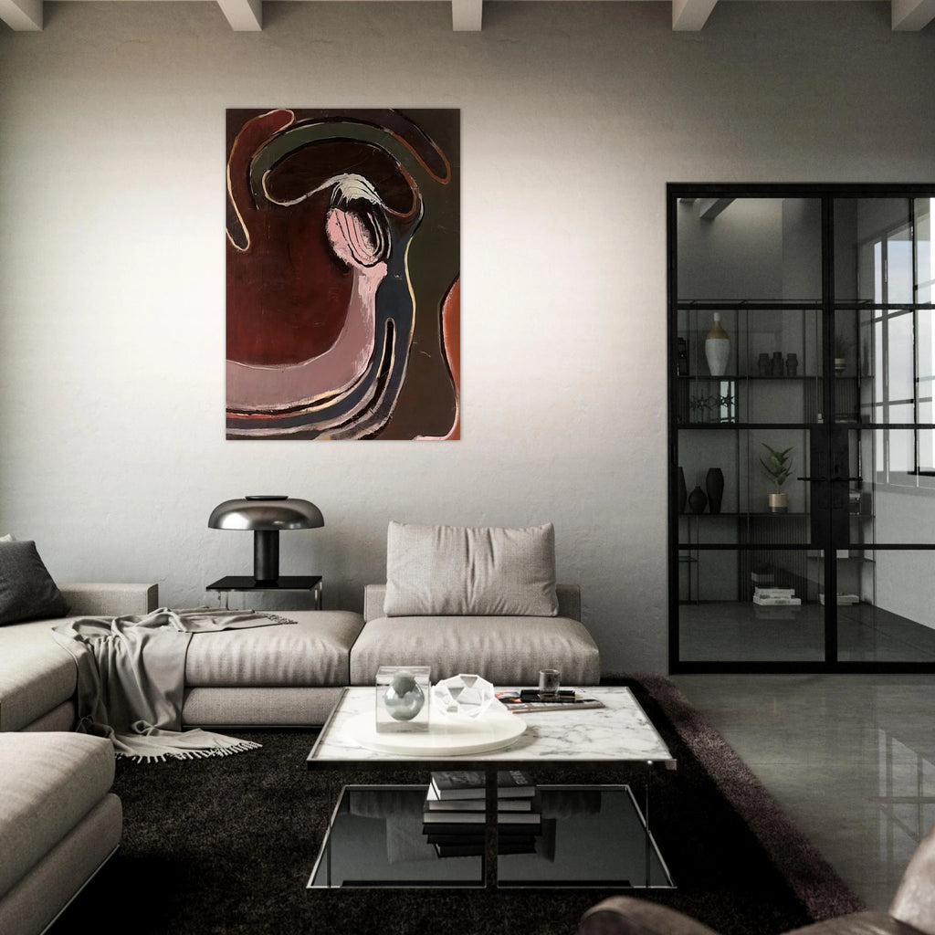 1 August 1948 - 1948 - Frank Lobdell Art Print - A0 (84.1 x 118.9  cm) / 33.1 × 46.8 inches | Frank Lobdell Poster | Frank Lobdell Prints