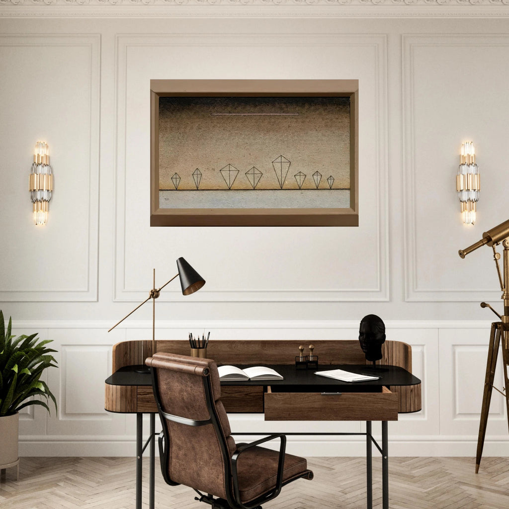 EIGHT TIMES 1929 - Wassily Kandinsky Art Print - A0 (84.1 x 118.9  cm) / 33.1 × 46.8 inches | Wassily Kandinsky Poster | Wassily Kandinsky Prints