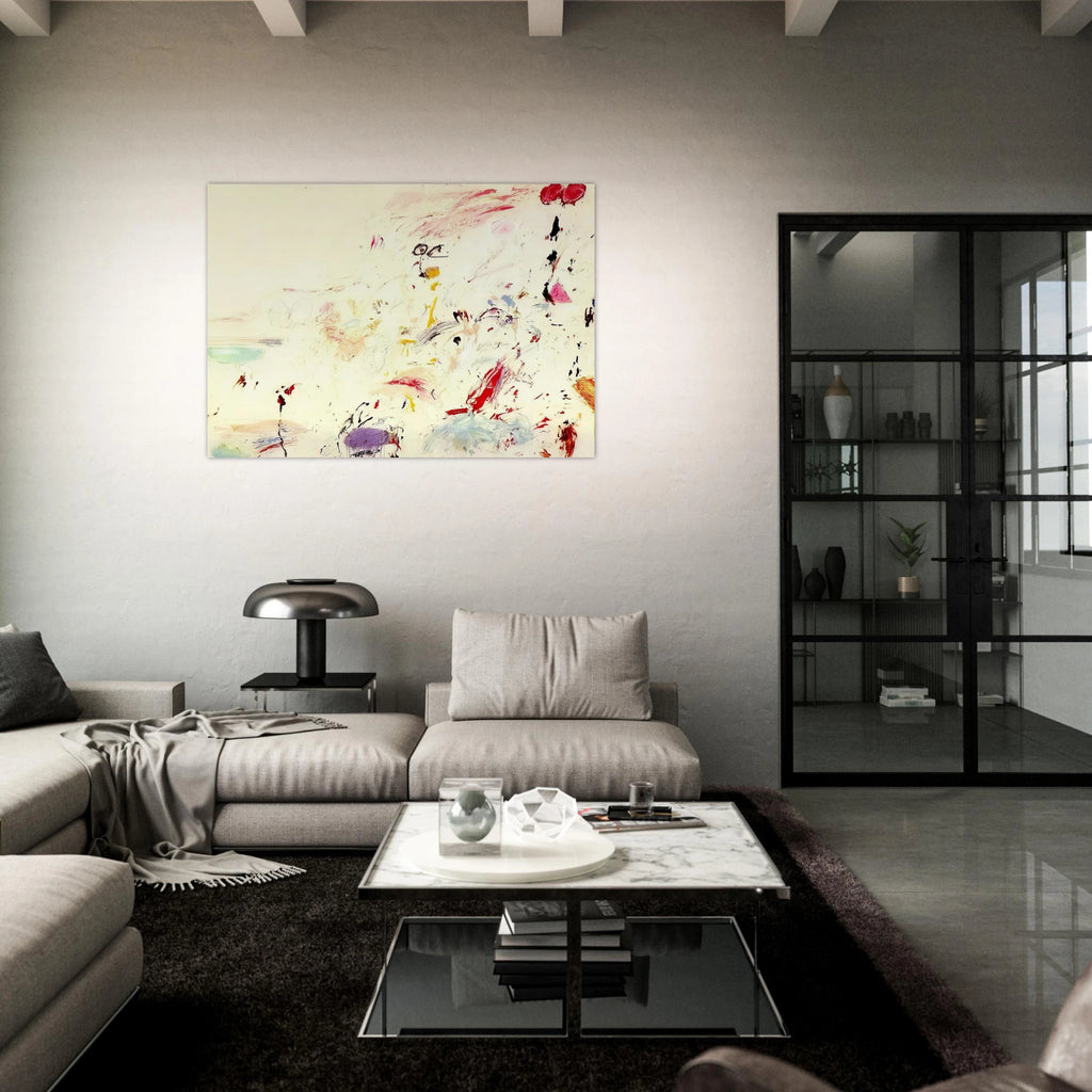 Bay of Naples - Cy Twombly Art Print - A0 (84.1 x 118.9  cm) / 33.1 × 46.8 inches | Cy Twombly Poster | Cy Twombly Prints