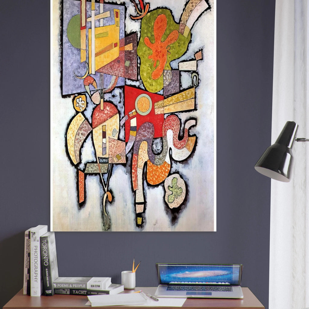 COMPLEX SIMPLE 1939 - Wassily Kandinsky Art Print - A0 (84.1 x 118.9  cm) / 33.1 × 46.8 inches | Wassily Kandinsky Poster | Wassily Kandinsky Prints