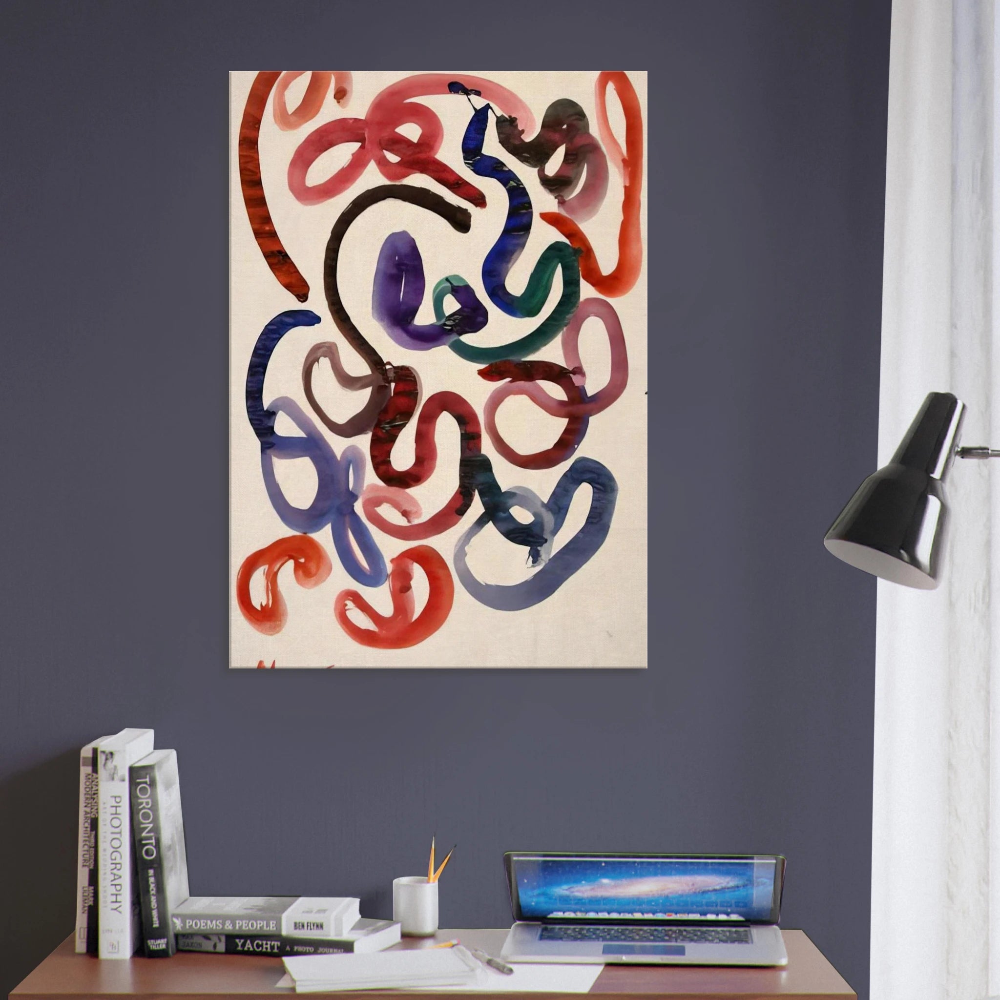 #10 March 10, 1963 NYC - 1963 - William Saroyan Canvas - 70x100 cm / 28x40 inches | William Saroyan Wrapped Canvas | William Saroyan Wall Art