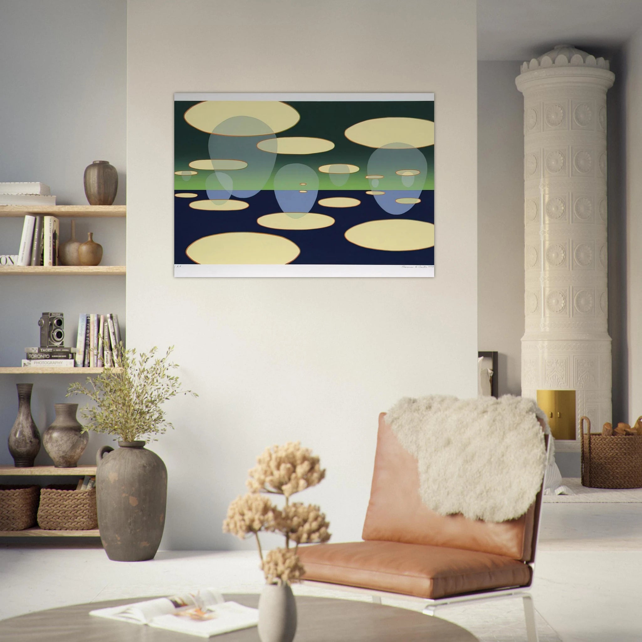 Eschantos 31 - 1978 - Clarence Holbrook Carter Art Print - A0 (84.1 x 118.9  cm) / 33.1 × 46.8 inches | Clarence Holbrook Carter Poster | Clarence Holbrook Carter Prints