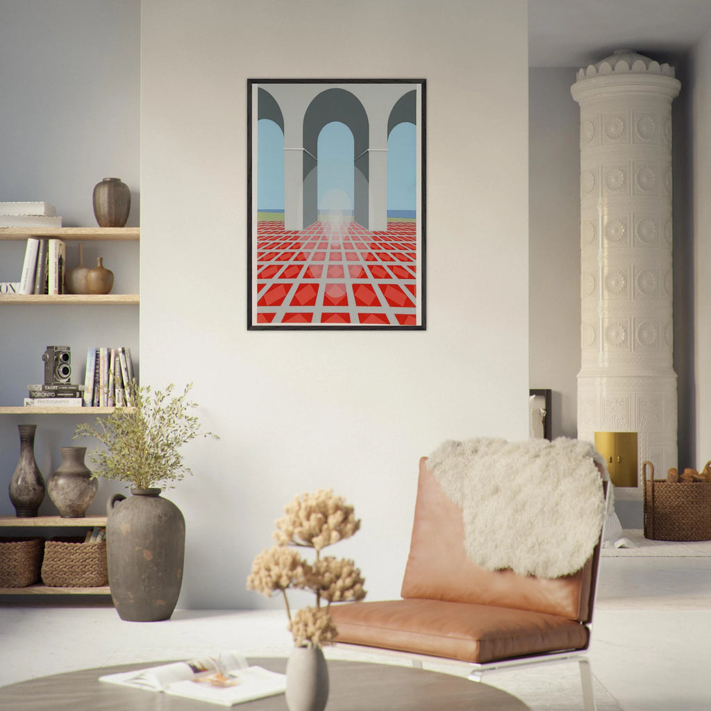 Arches - 1979 - Clarence Holbrook Carter Framed Art Print - 70x100 cm / 28x40 inches | Clarence Holbrook Carter Framed Poster | Clarence Holbrook Carter Framed prints