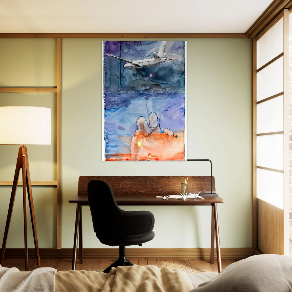 AURORA 2013 - Anselm Kiefer Art Print - A0 (84.1 x 118.9  cm) / 33.1 × 46.8 inches | Anselm Kiefer Poster | Anselm Kiefer Prints