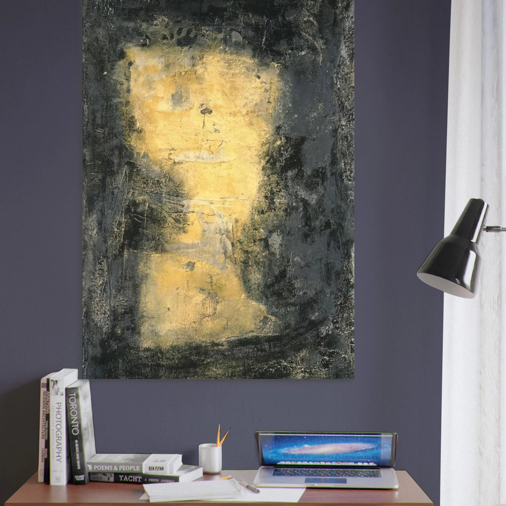 Bolo - Tachisme - Emil Schumacher Art Print - A0 (84.1 x 118.9  cm) / 33.1 × 46.8 inches | Emil Schumacher Poster | Emil Schumacher Prints