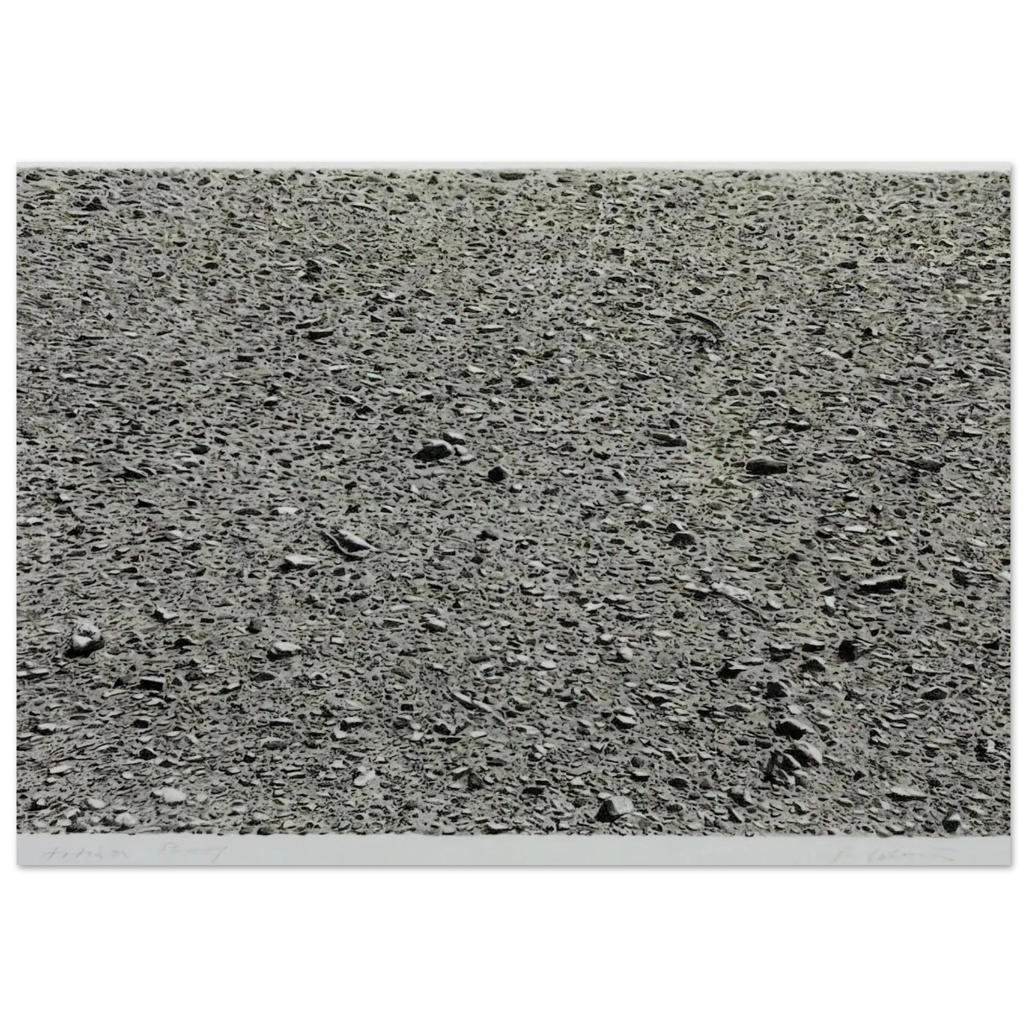 DESERT 1975 - Vija Celmins Art Print - A0 (84.1 x 118.9  cm) / 33.1 × 46.8 inches | Vija Celmins Poster | Vija Celmins Prints