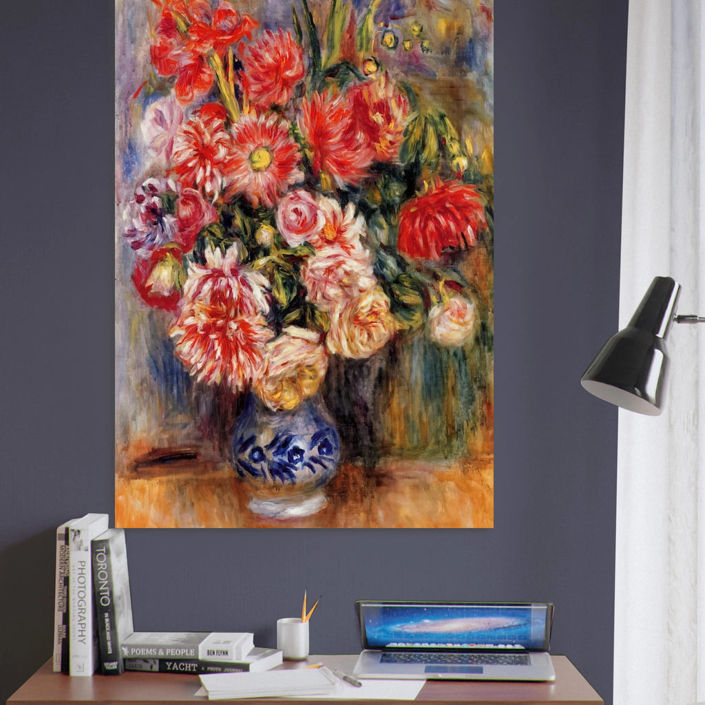 Bouquet - Pierre-Auguste Renoir Art Print - A0 (84.1 x 118.9  cm) / 33.1 × 46.8 inches | Pierre-Auguste Renoir Poster | Pierre-Auguste Renoir Prints